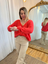 9 - Gilet LOU - Corail 🧡