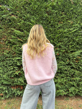 8 - Gilet TOM - Rose bébé