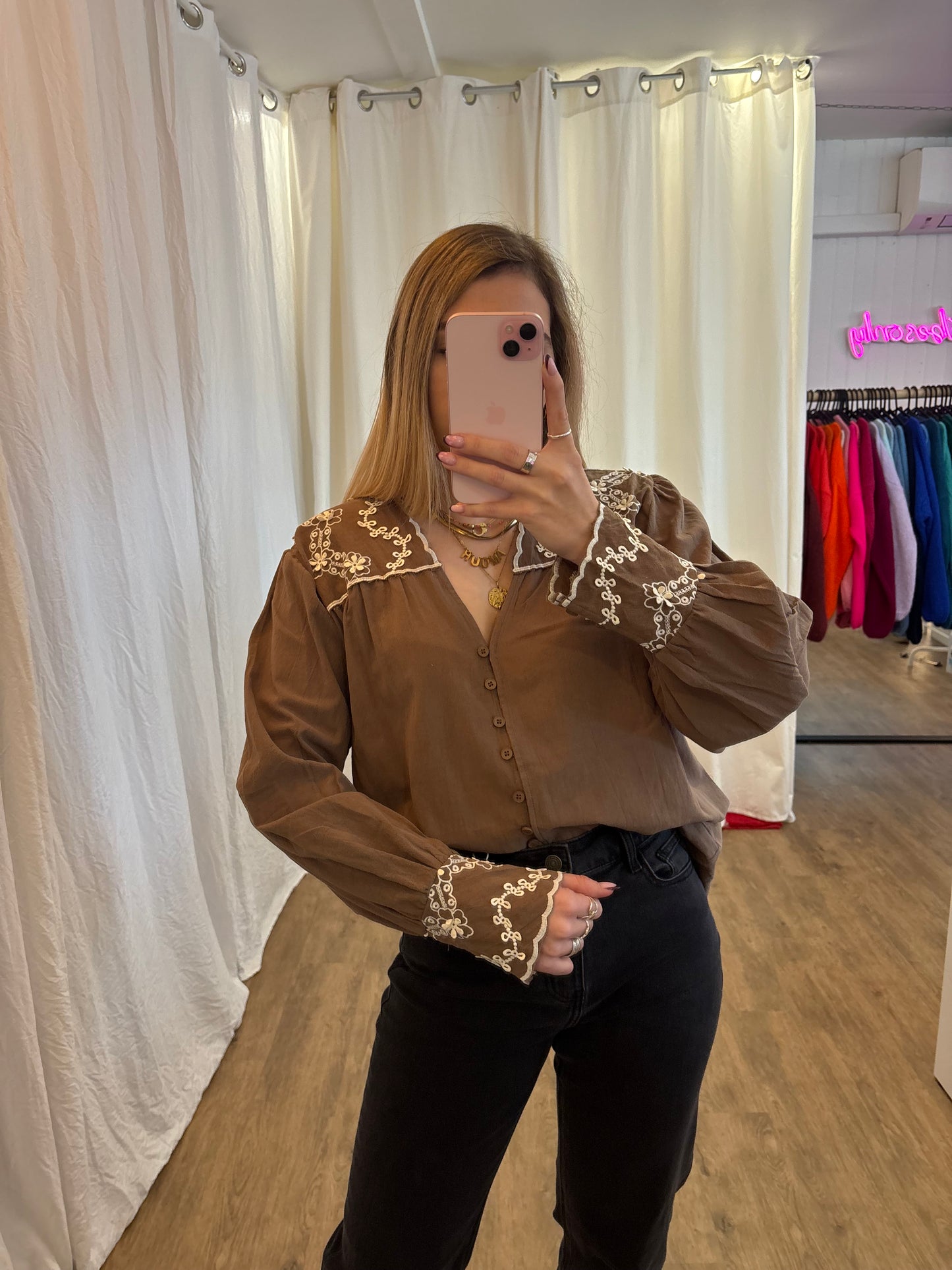 Blouse JULIA Chocolat
