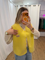 Gilet sans manches NINA Jaune