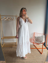 Robe LOUISA Blanc