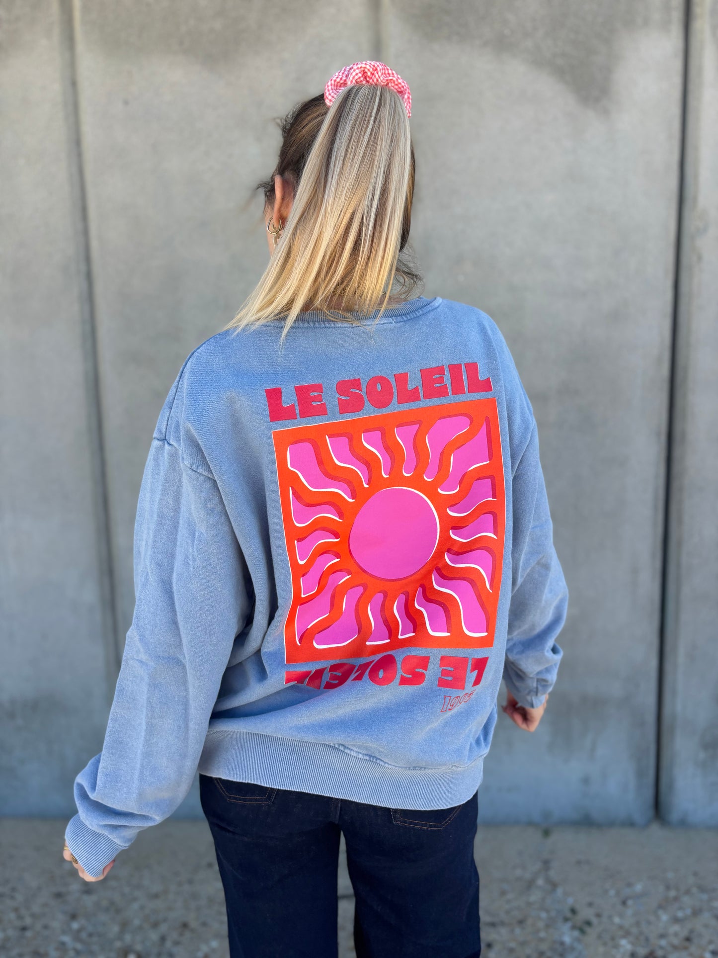 Sweat SOLEIL Bleu