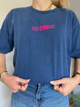 T-shirt ICONIC Bleu Marine
