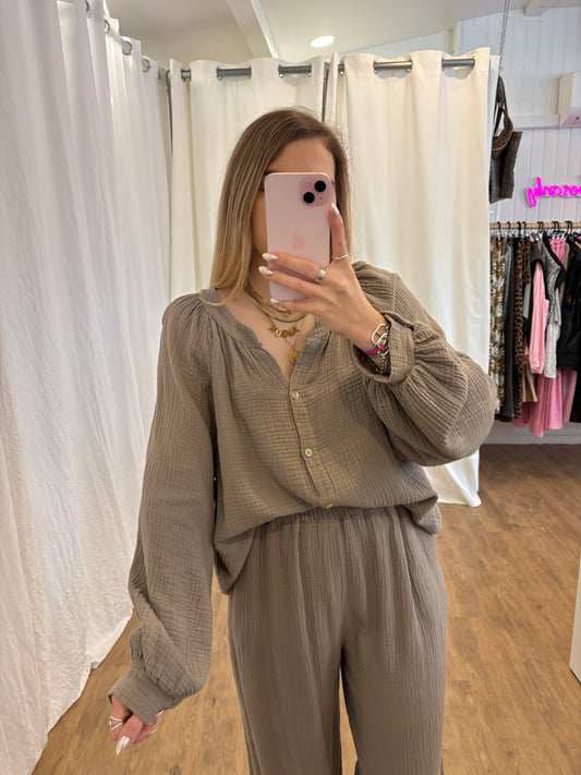 Blouse LYA Taupe