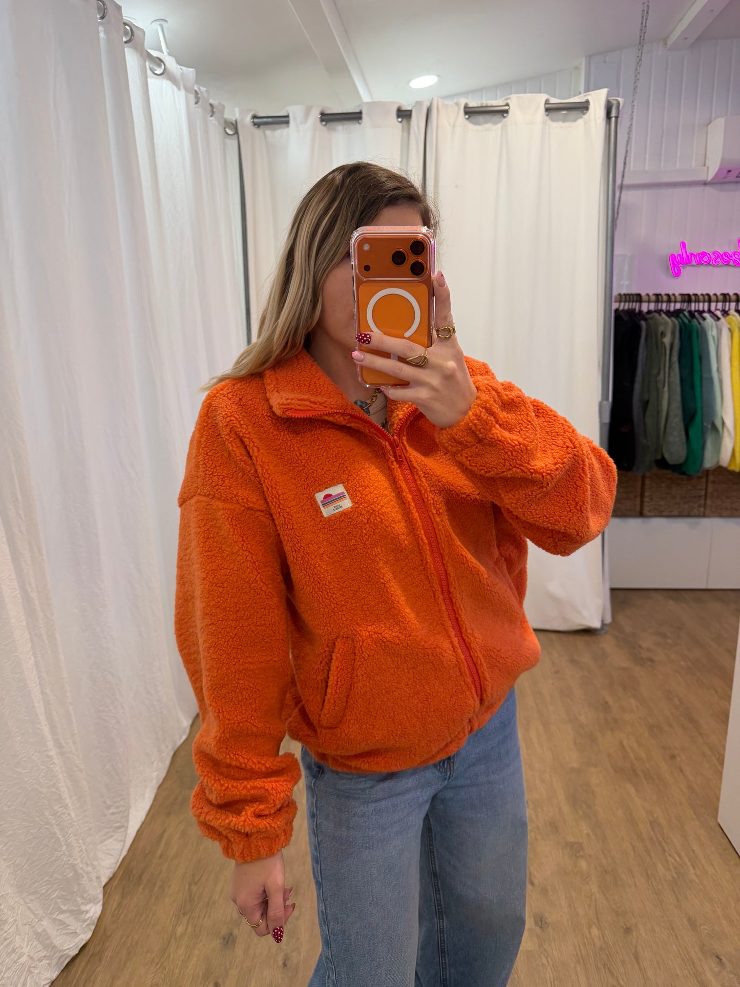 Veste polaire AVA Mandarine