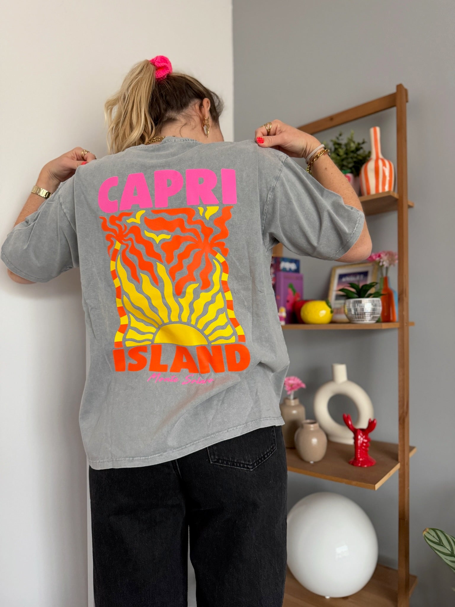 T-shirt CAPRI ISLAND Gris