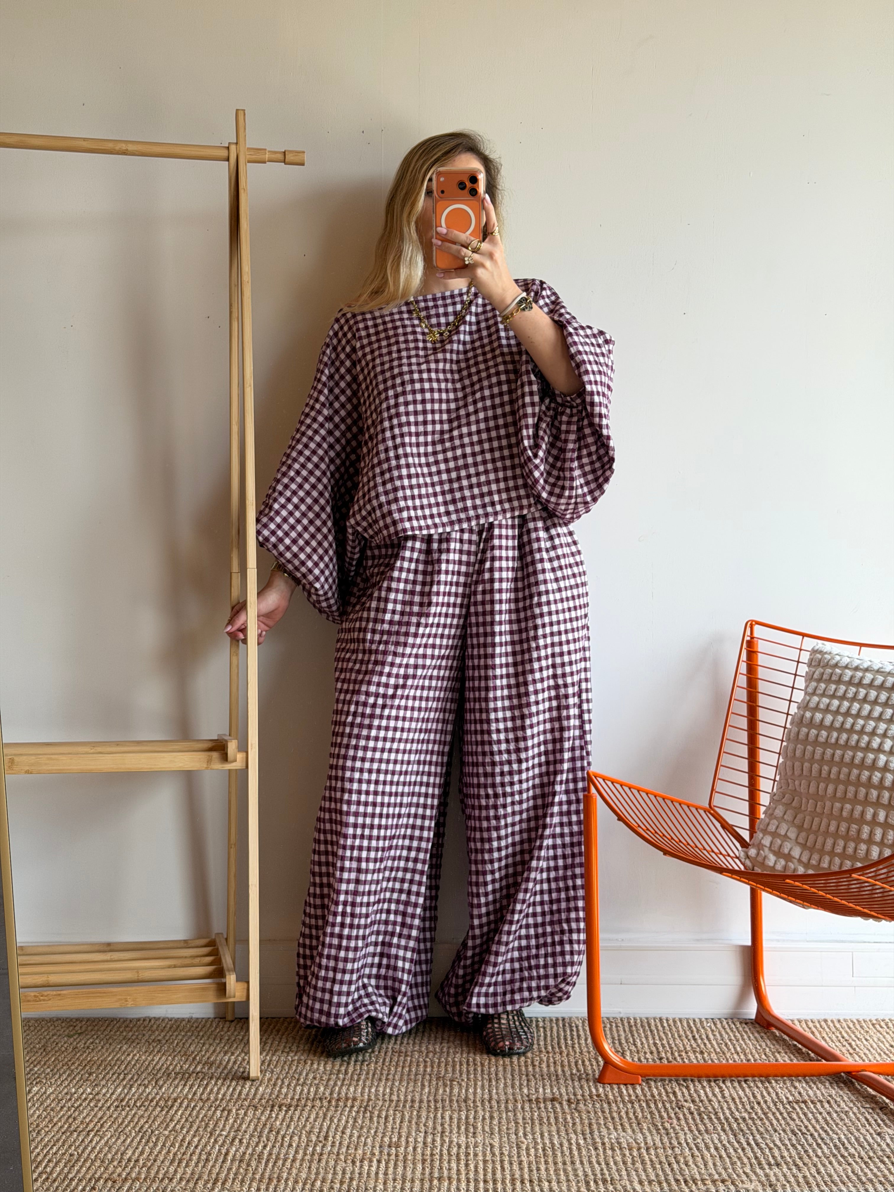 Blouse DIANE Prune