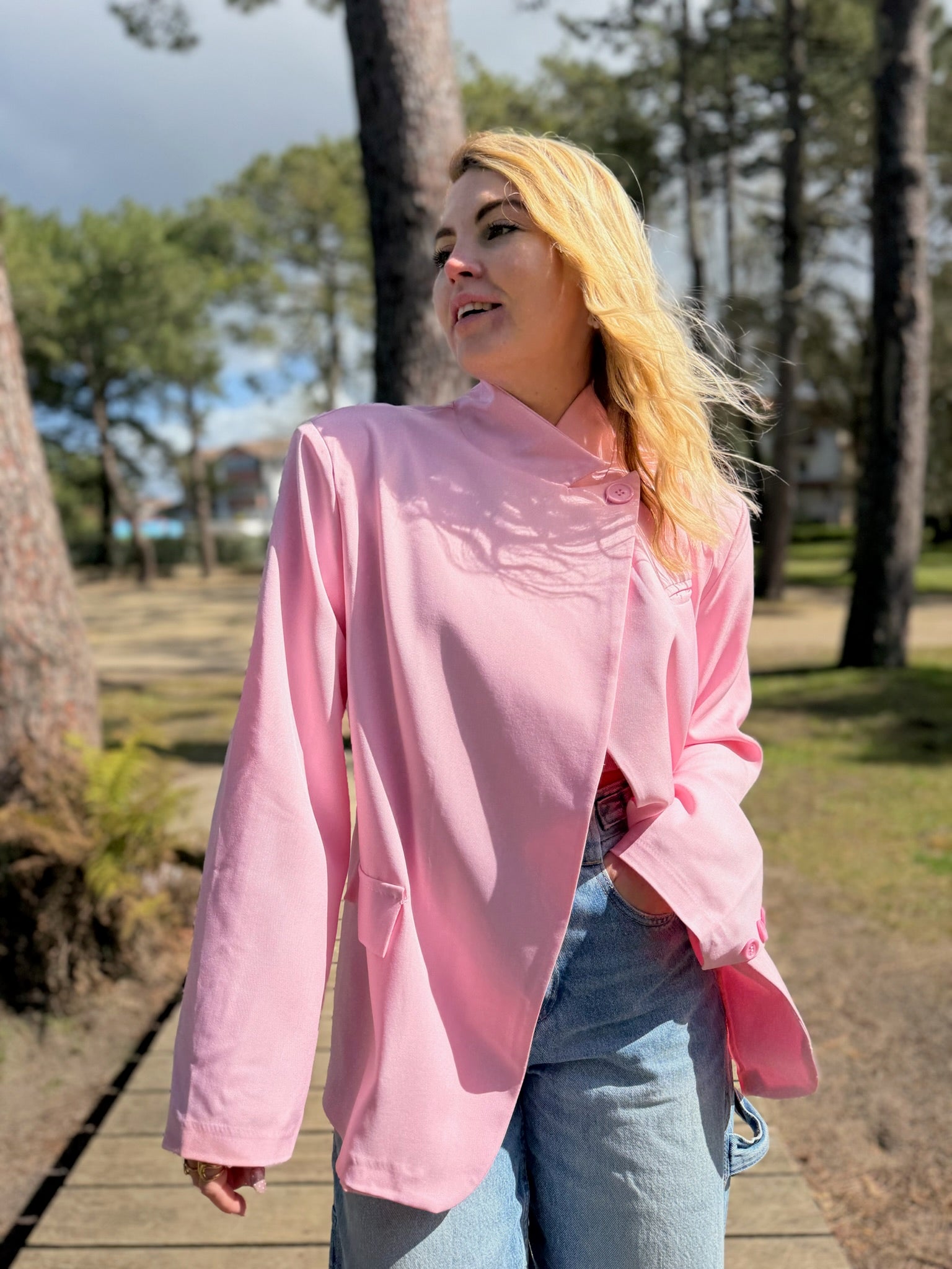 Veste blazer CHLOÉ Rose