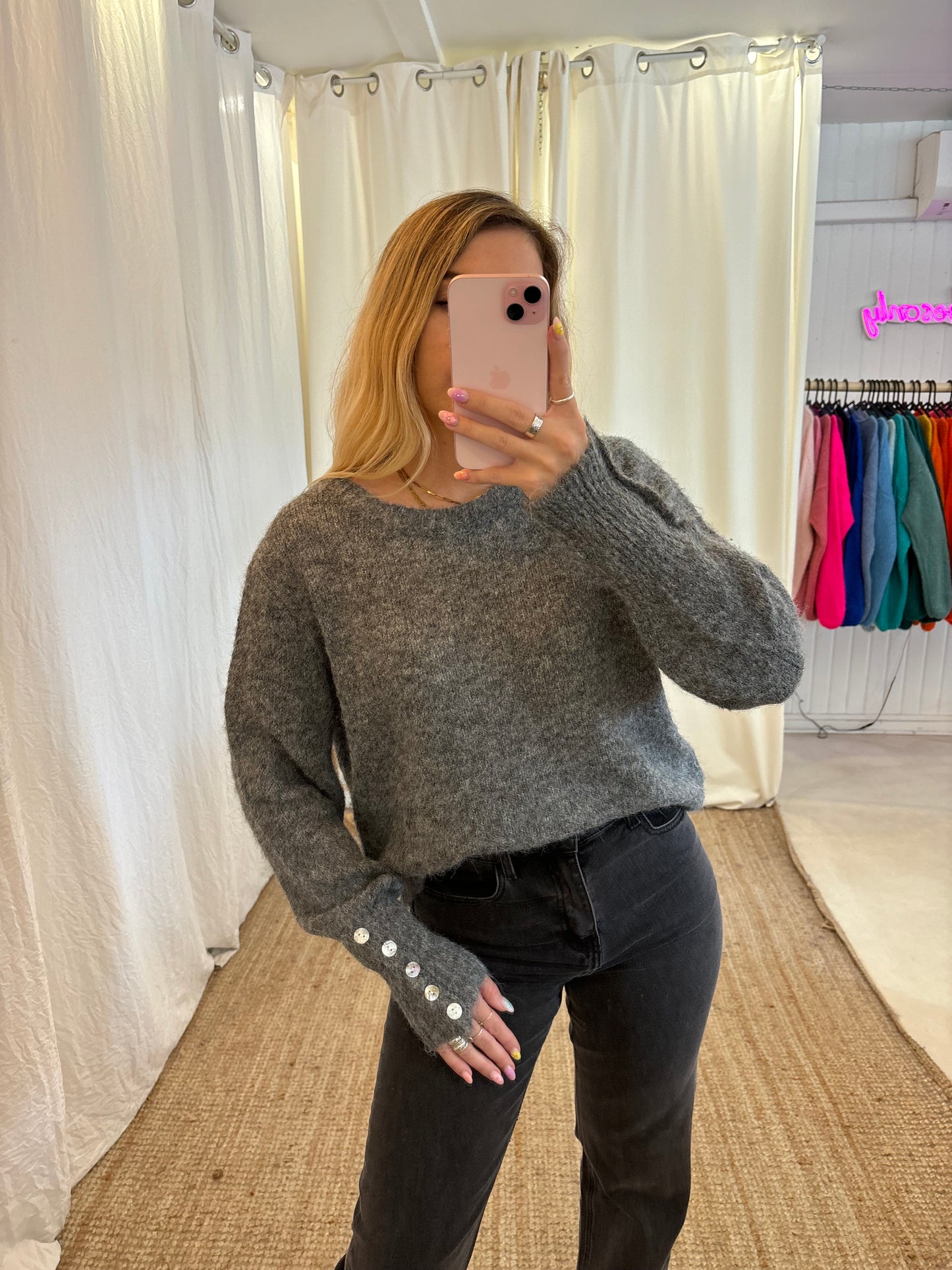 Pull CLAUDIA Gris foncé