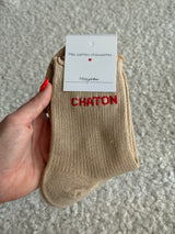 Chaussettes montantes CHATON
