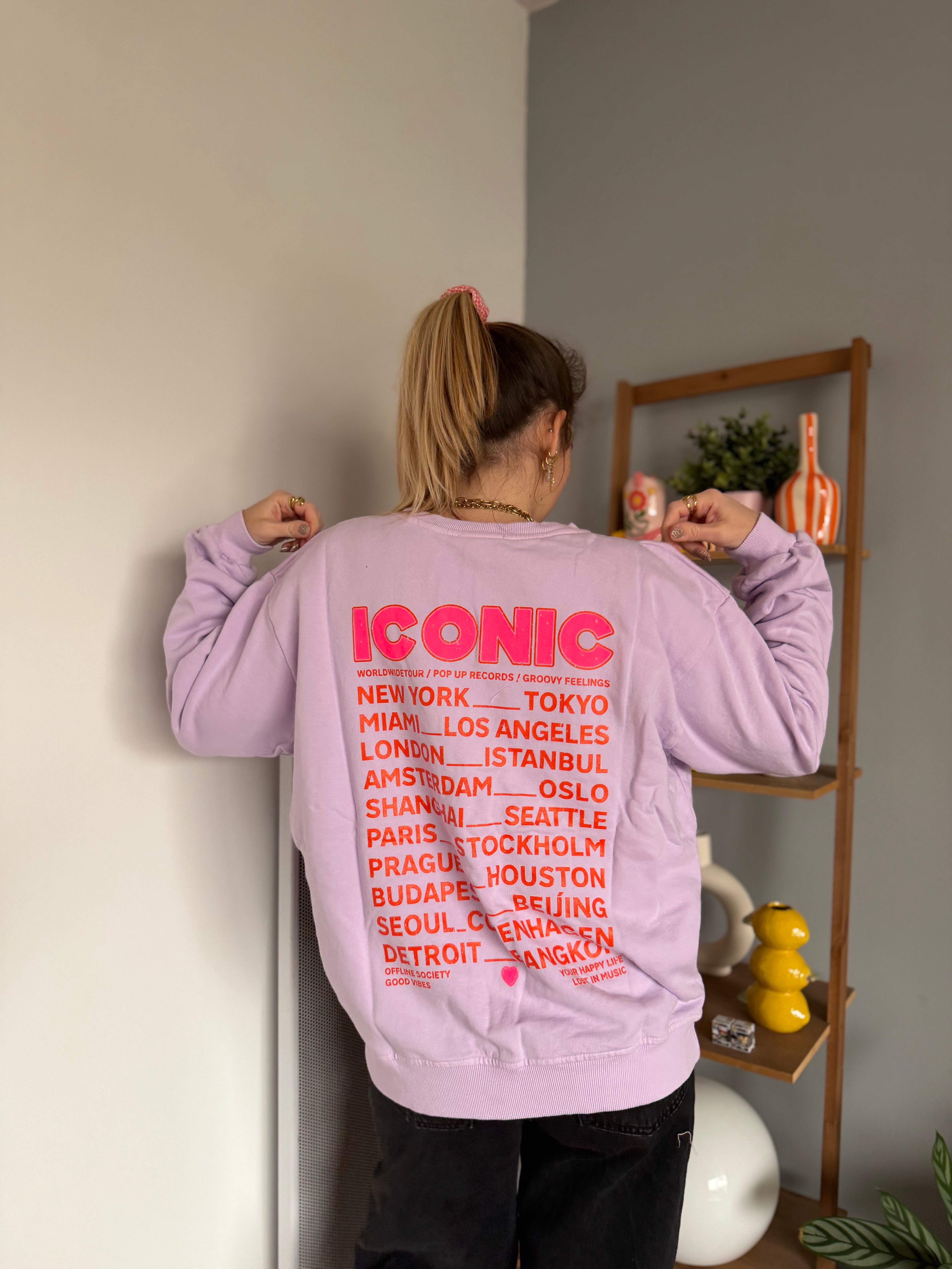 Sweat ICONIC Lilas