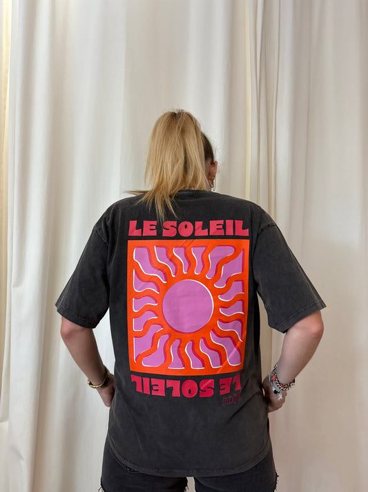 T-shirt SOLEIL Noir