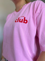 T-shirt CAFÉ CLUB Rose
