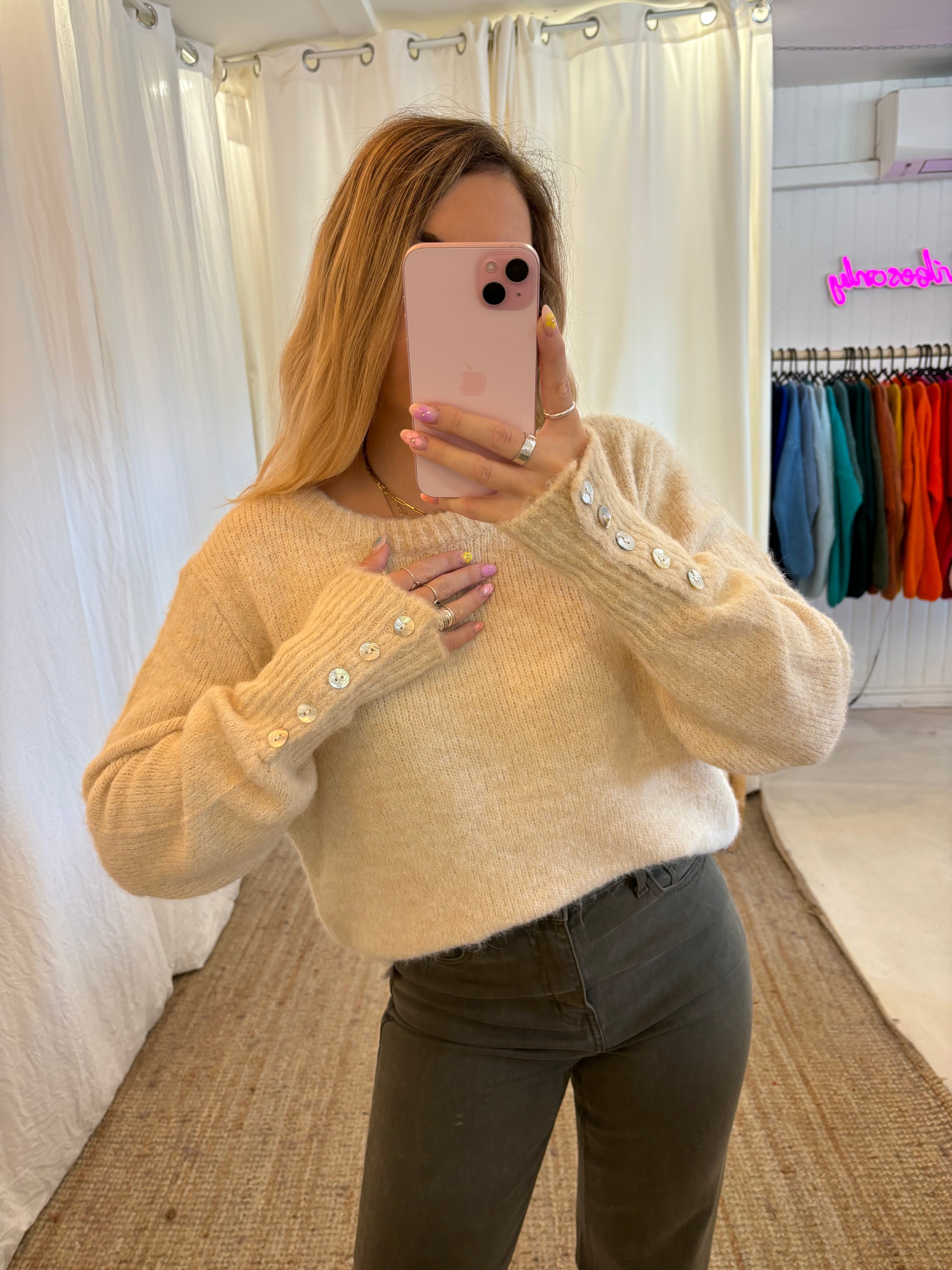 Pull CLAUDIA Beige