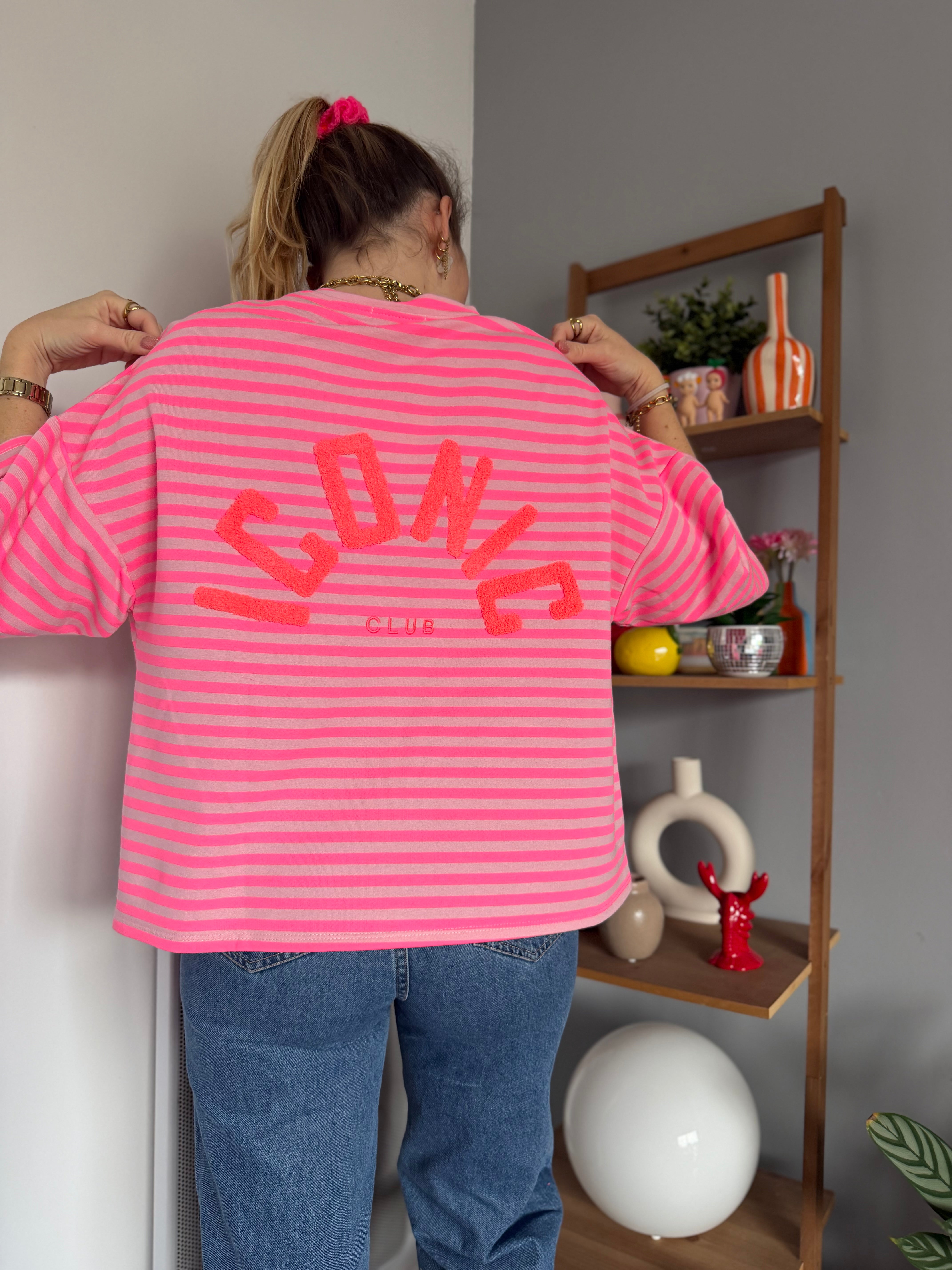 T-shirt marinière ICONIC Rose + Rose