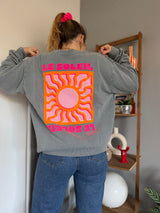 Sweat SOLEIL Gris (NEW FLUO)