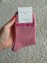 Chaussettes montantes ROSÉ ADDICT