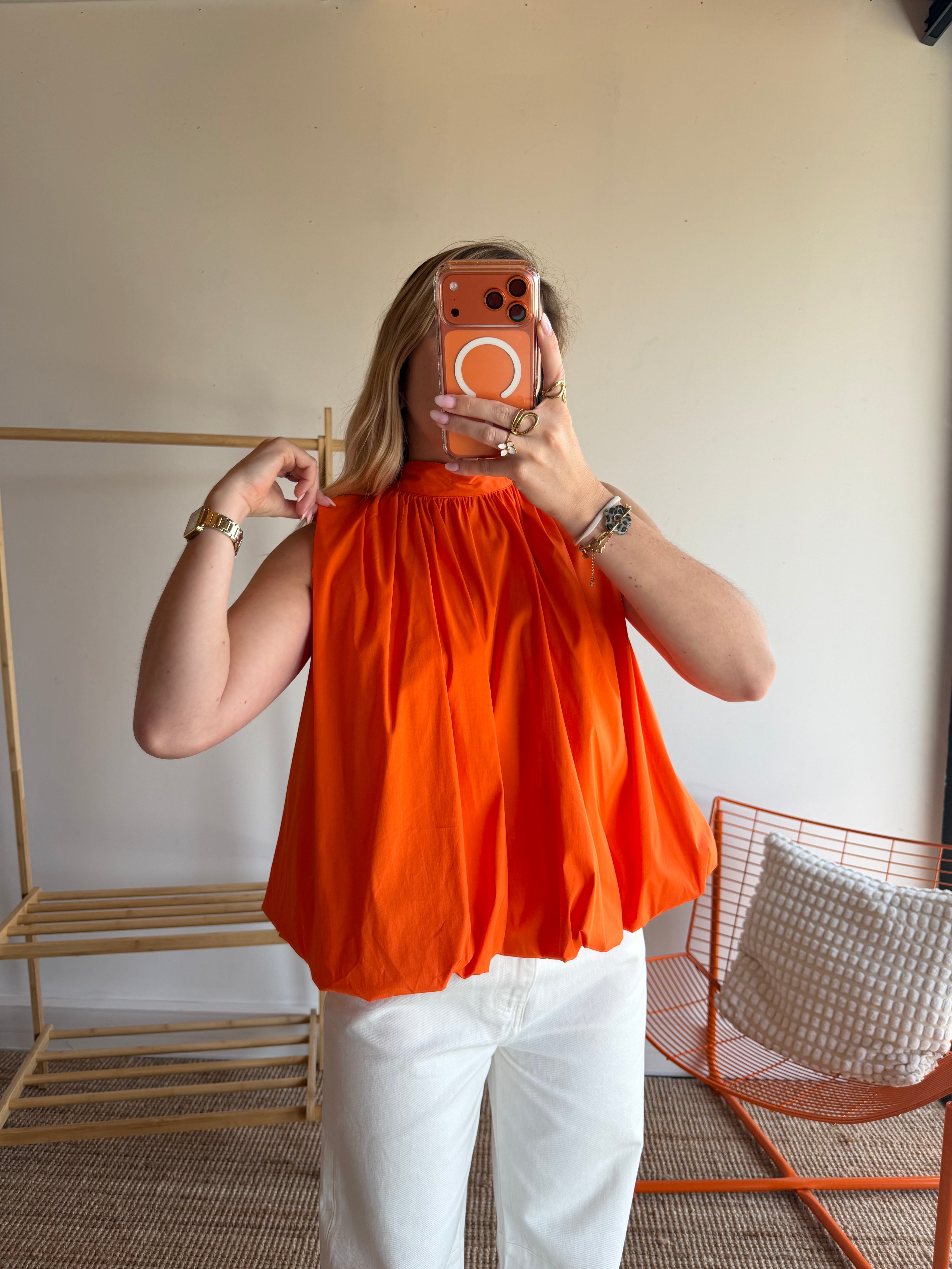 Top CARLA Orange