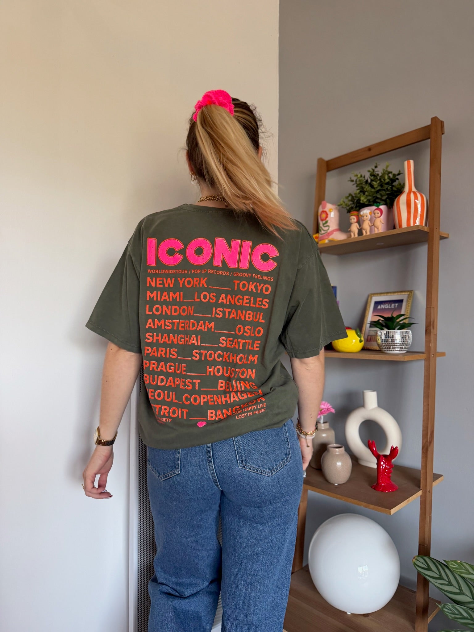 T-shirt ICONIC Kaki