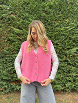 9 - Gilet TOM - Rose malabar