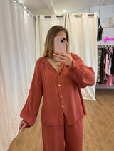Blouse LYA Terracotta