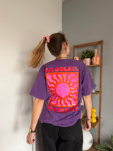 T-shirt SOLEIL Violet