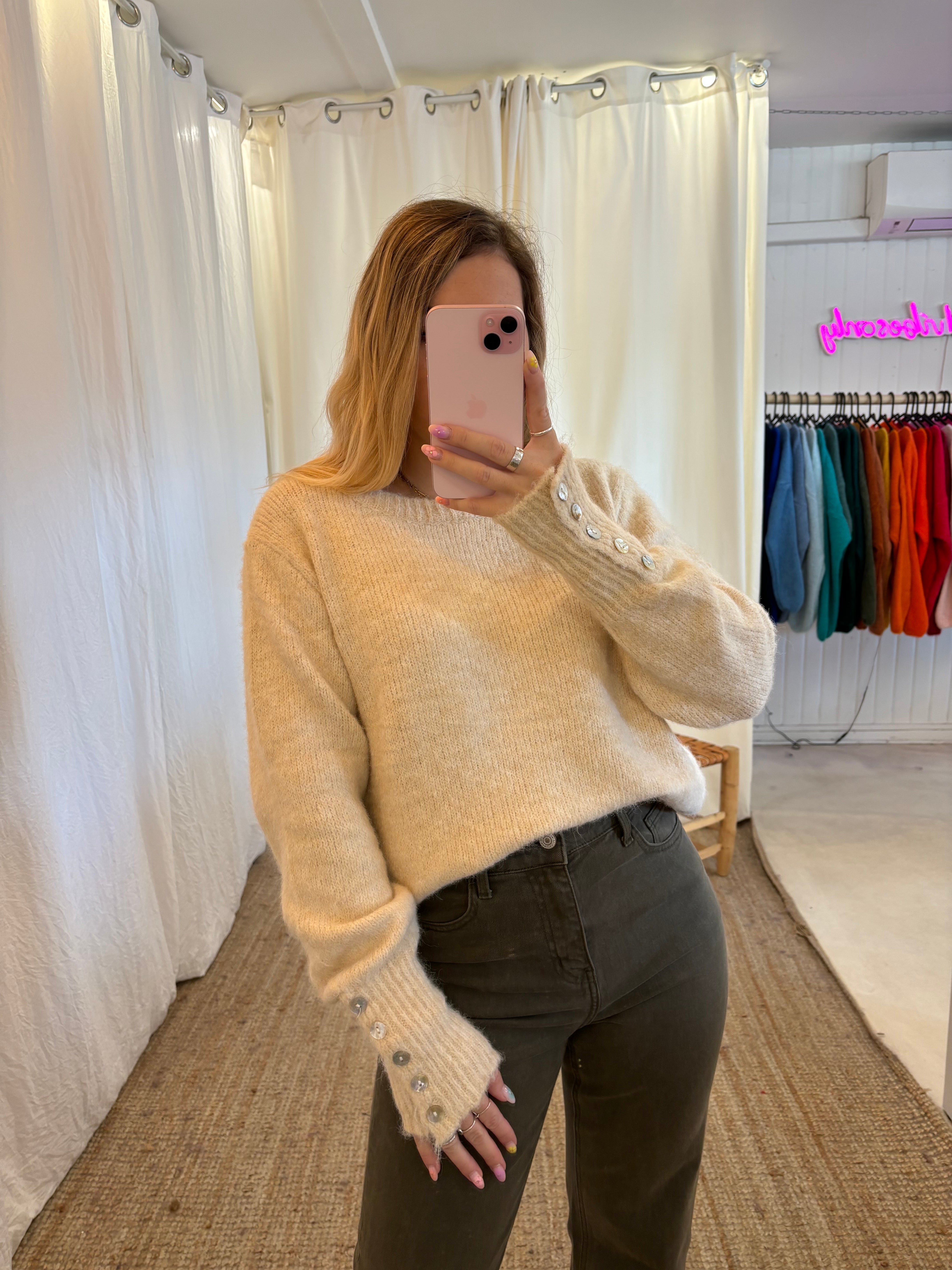 Pull CLAUDIA Beige