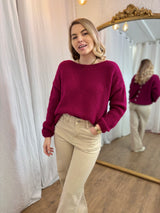 60 - Gilet LOU - Fushia violet 🧡