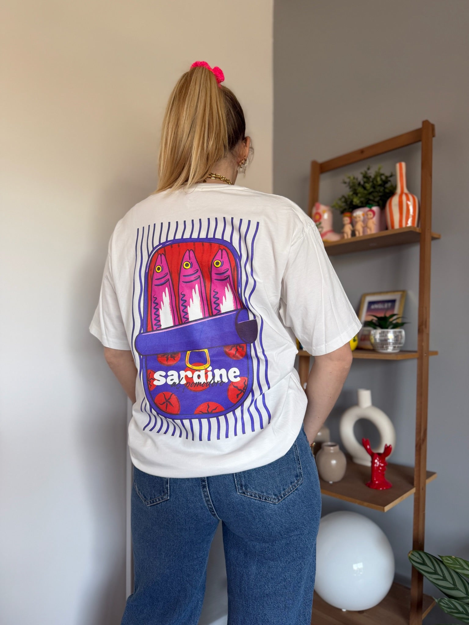 T-shirt SARDINE Blanc