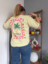 T-shirt COQUILLAGE Jaune