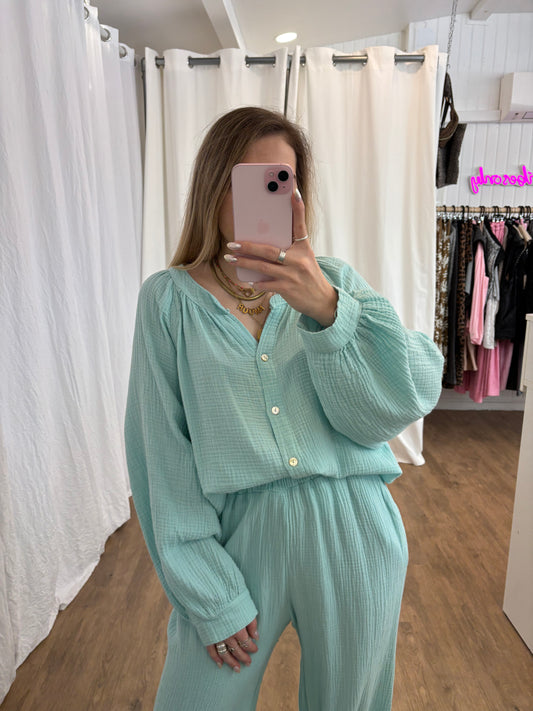 Blouse LYA Vert d'eau