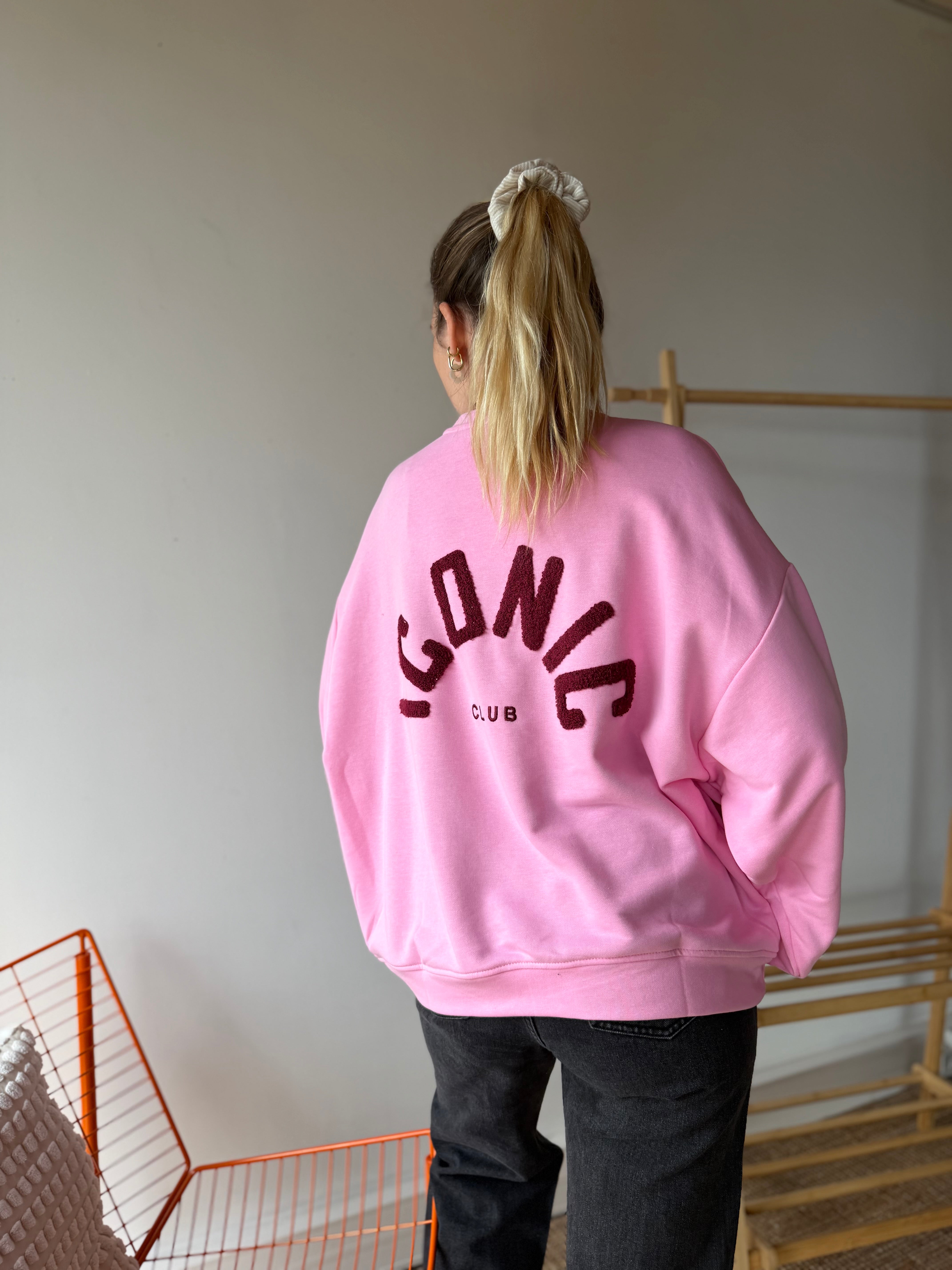 Sweat ICONIC CLUB Rose