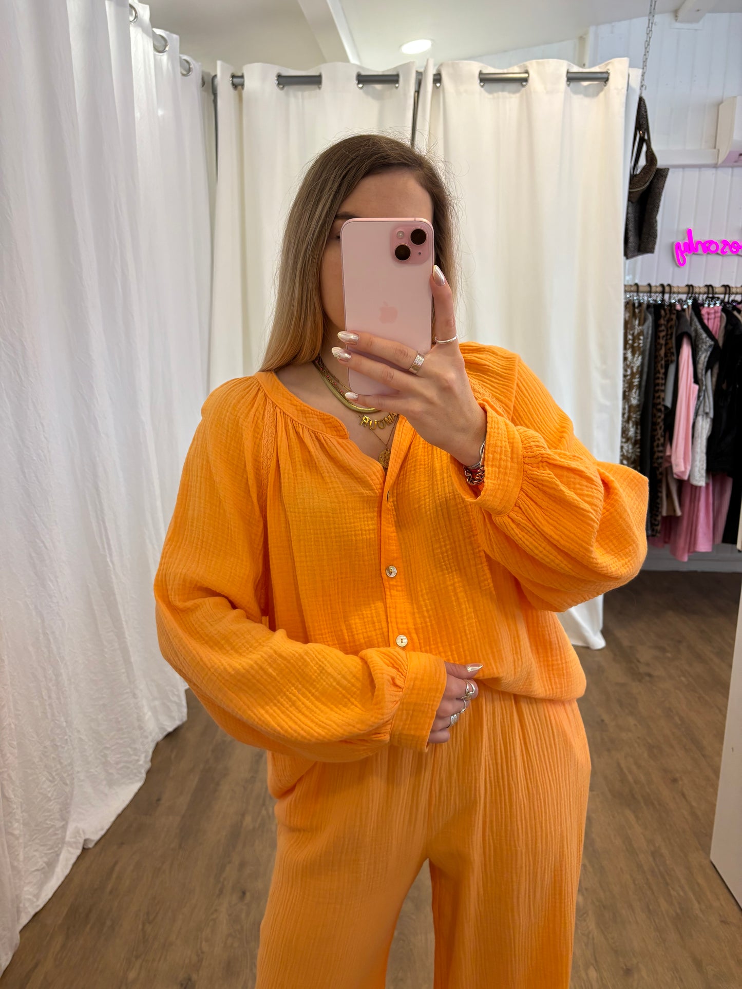 Blouse LYA Orange agrume