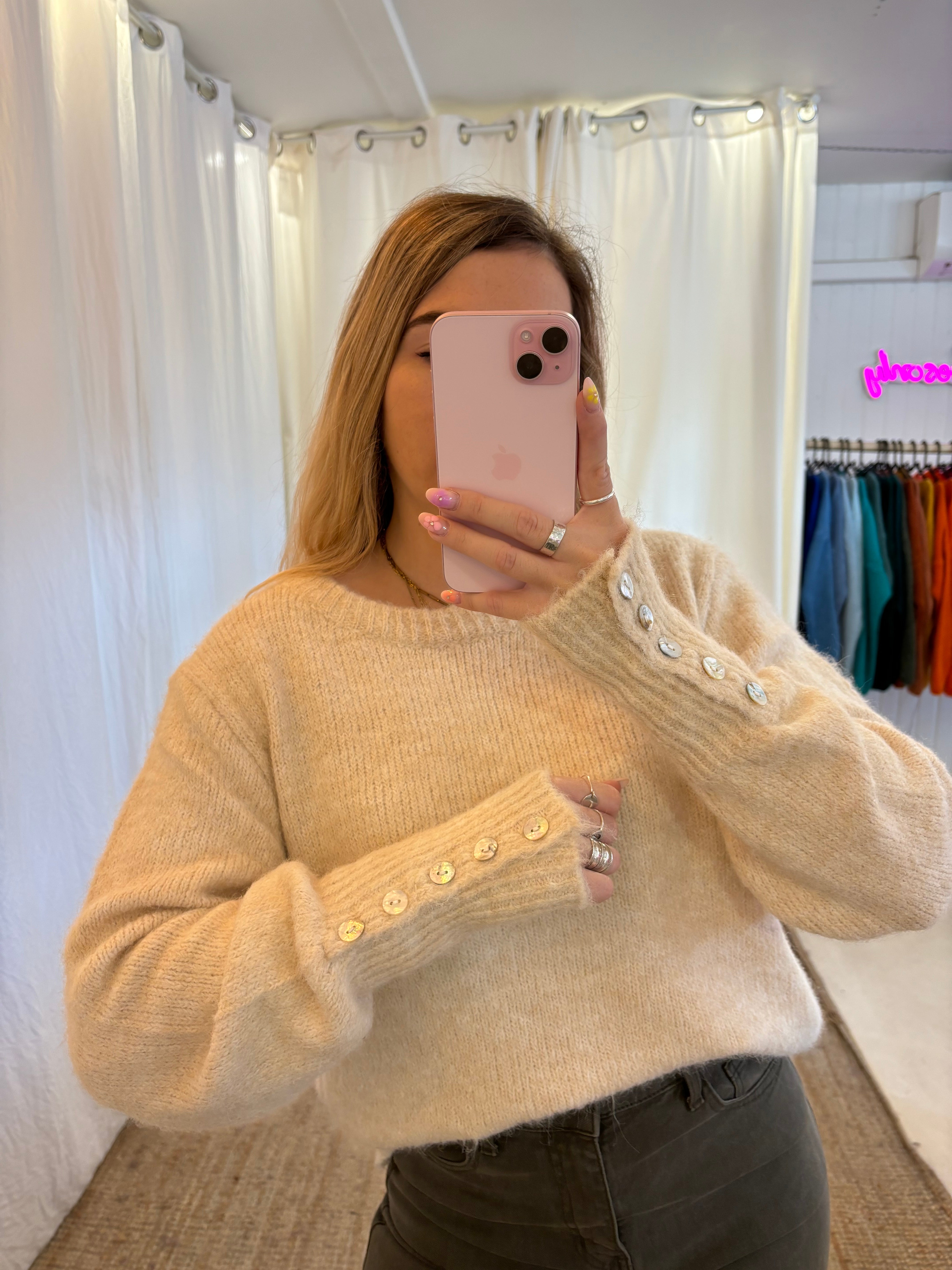 Pull CLAUDIA Beige
