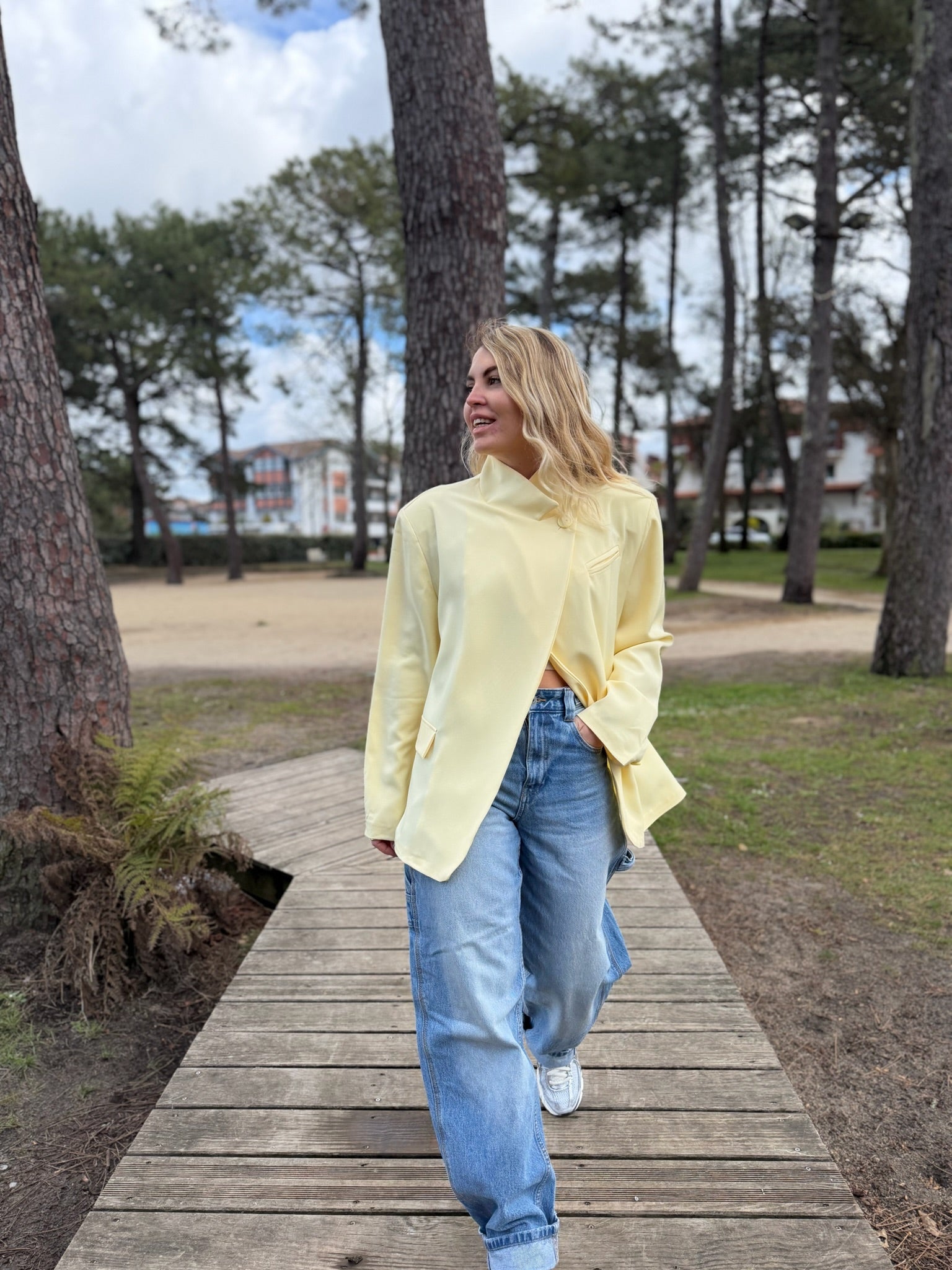 Veste blazer CHLOÉ Jaune