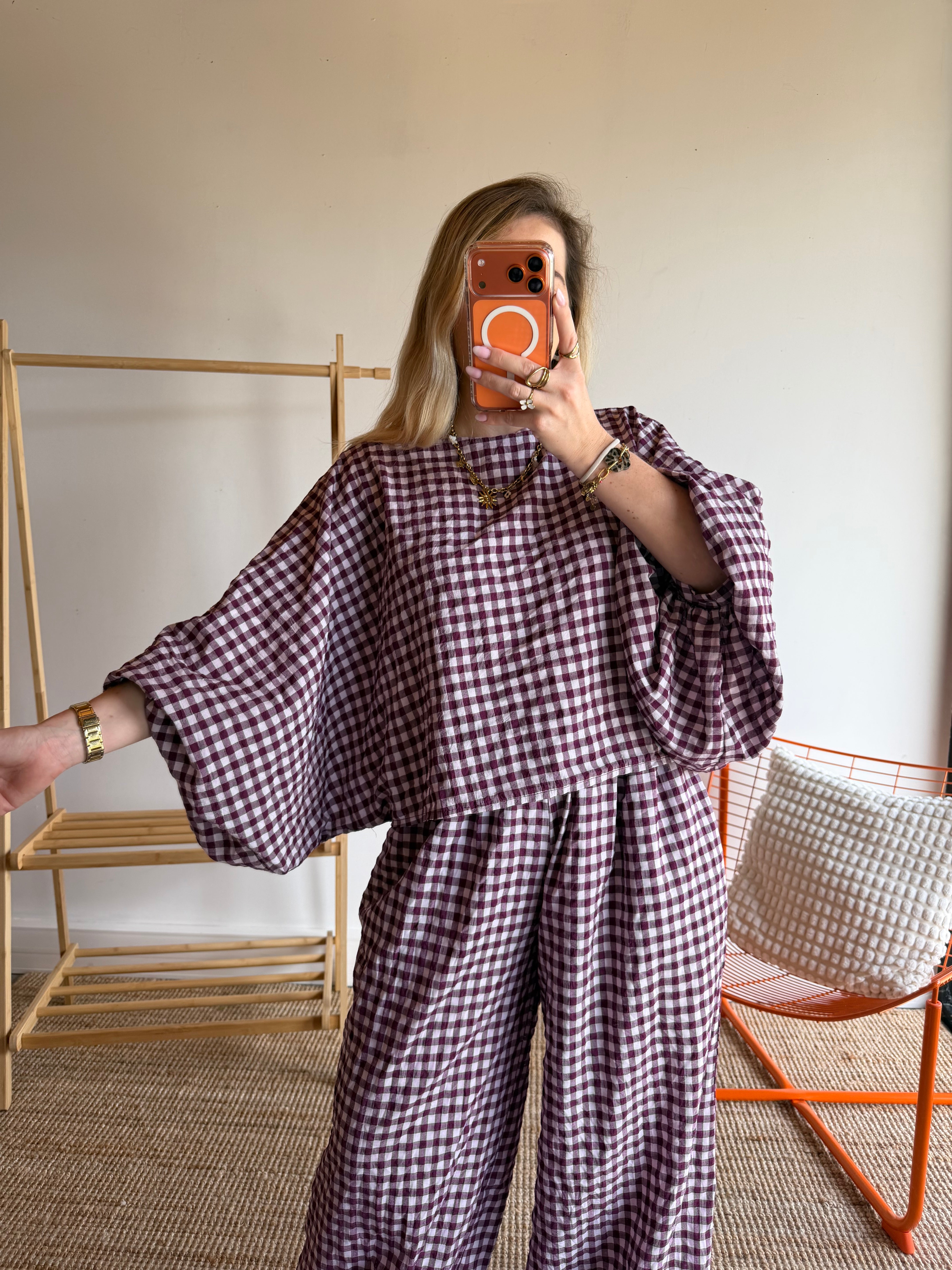 Blouse DIANE Prune