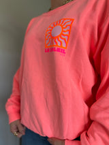 Sweat SOLEIL Corail fluo (NEW FLUO)