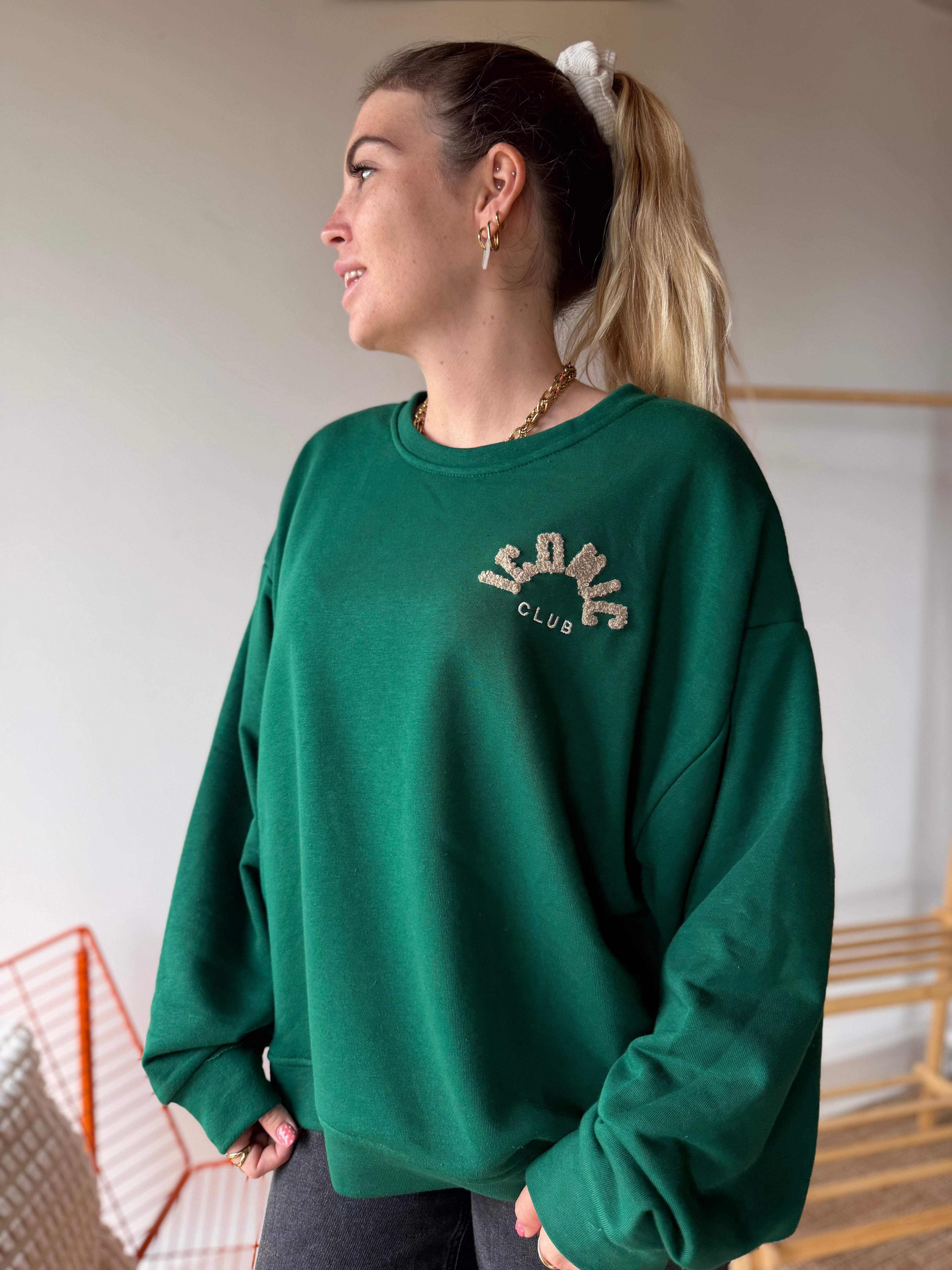 Sweat ICONIC CLUB Vert