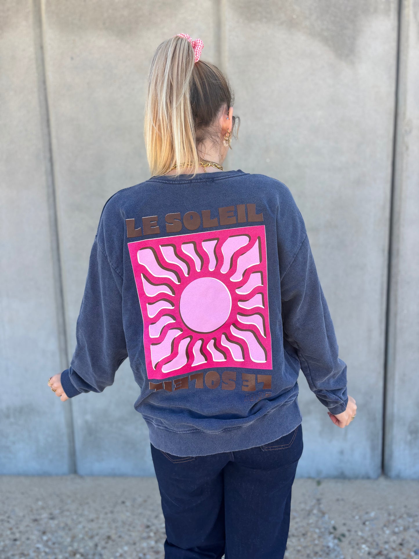 Sweat SOLEIL Bleu marine (NEW)