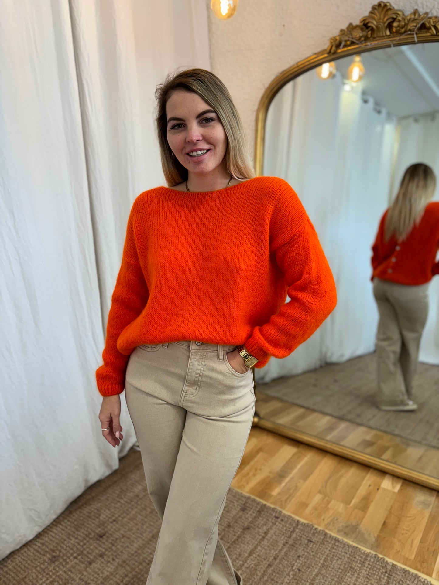 45 - Gilet LOU - Orange fluo 🧡