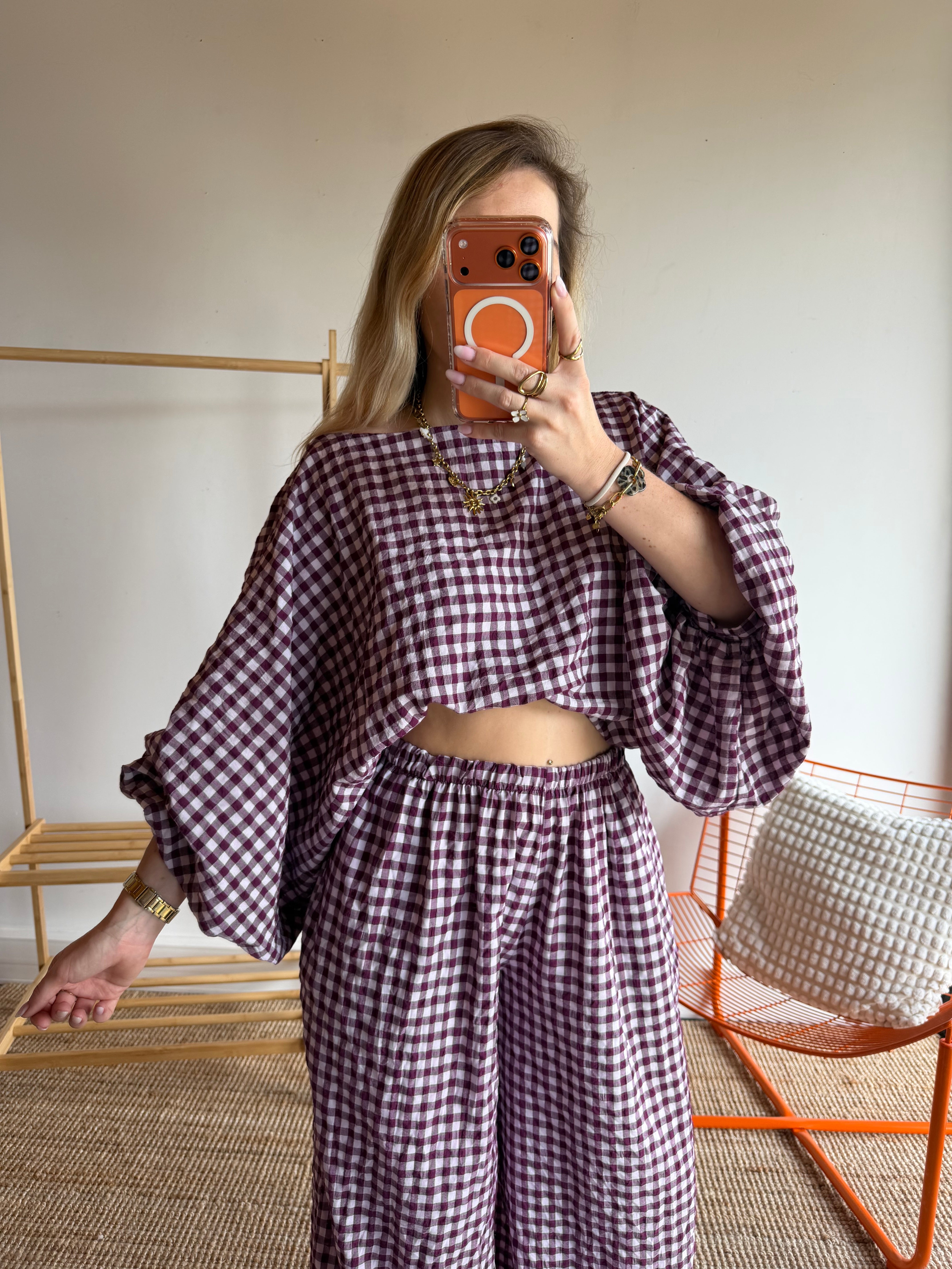 Blouse DIANE Prune
