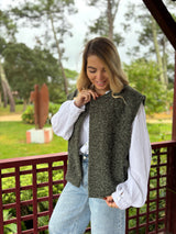 Veste sans manches LILI Kaki