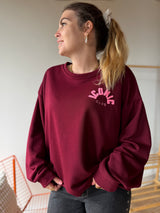 Sweat ICONIC CLUB Bordeaux