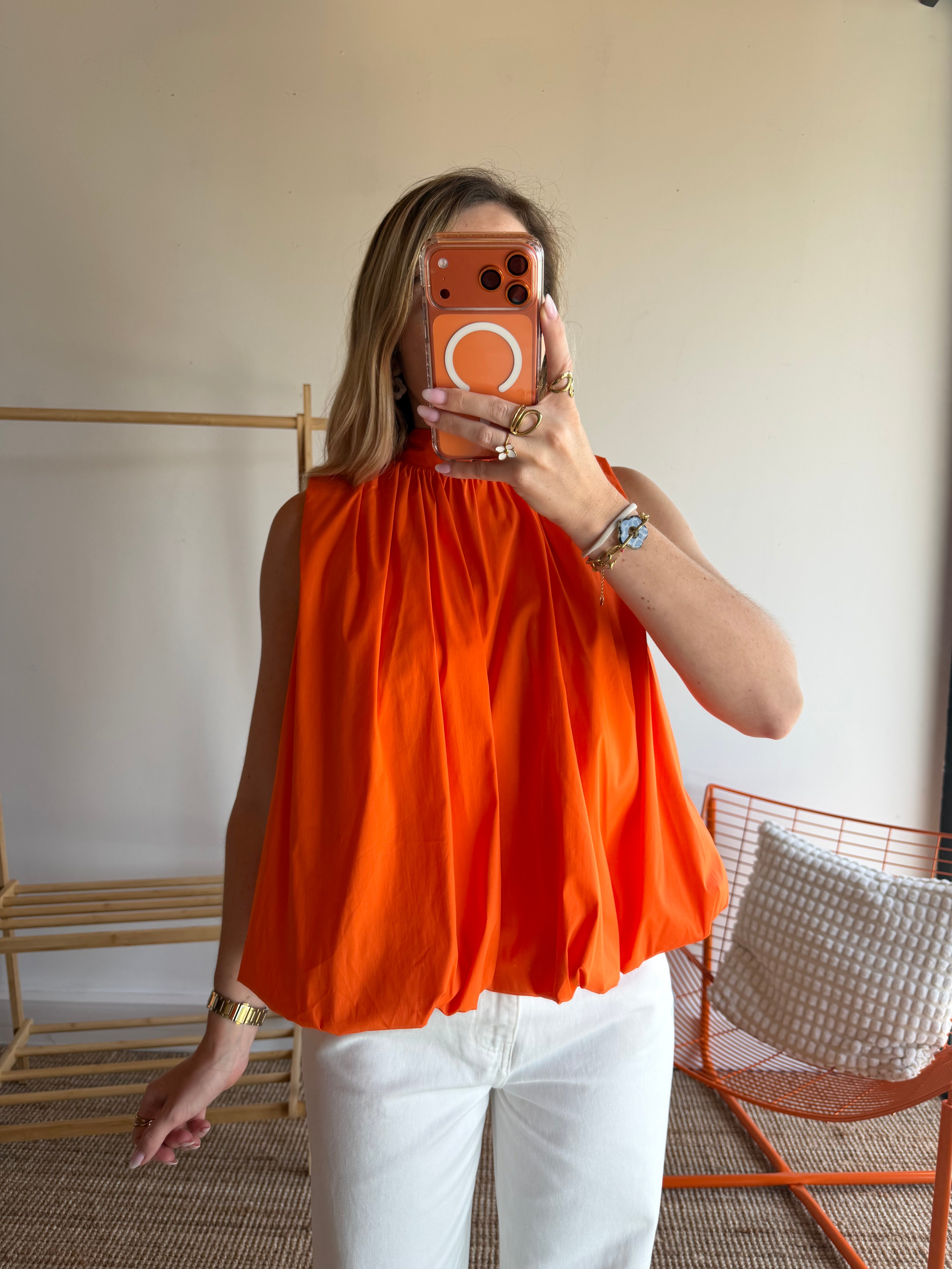 Top CARLA Orange