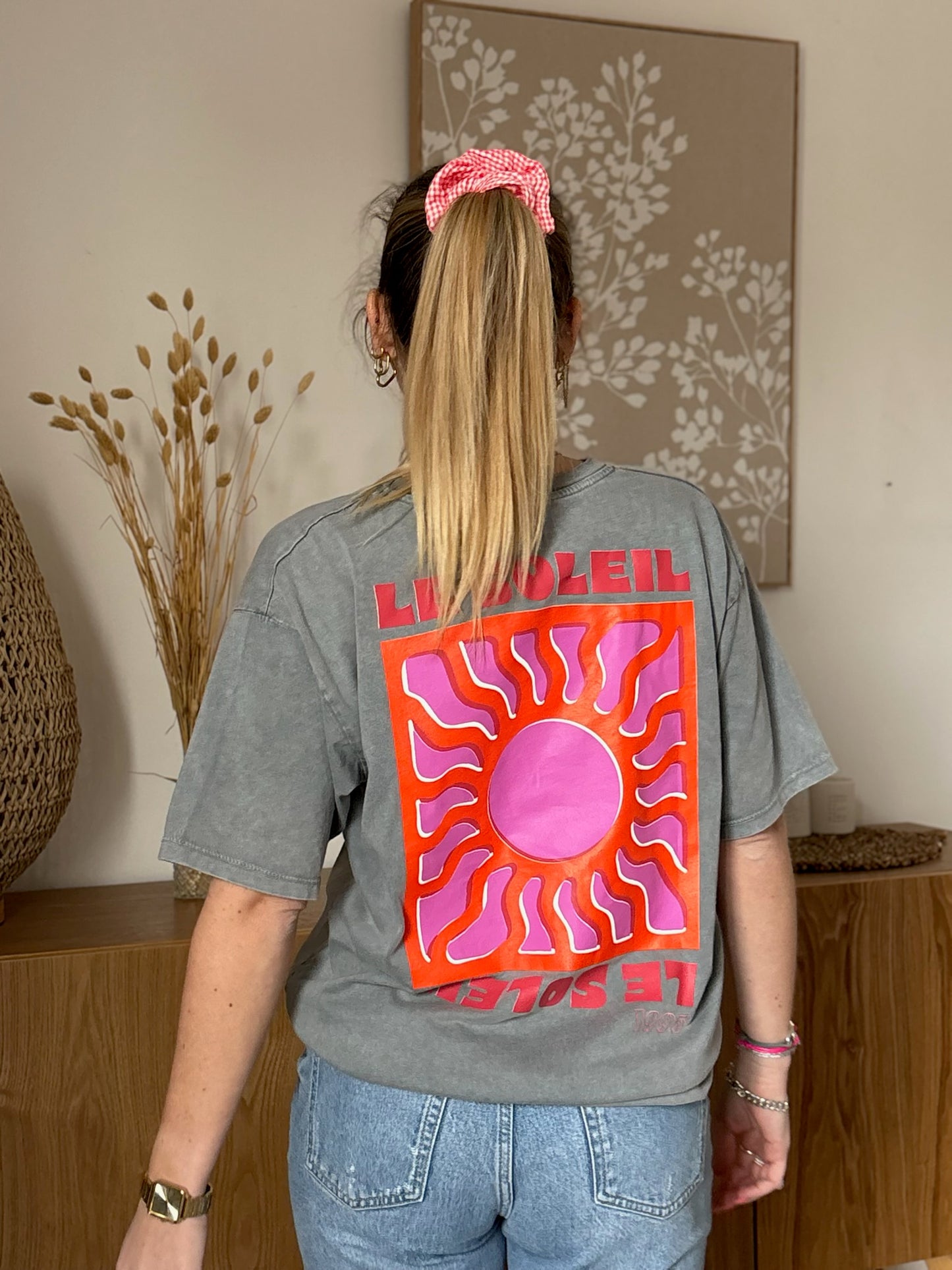 T-shirt SOLEIL Gris