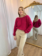 66 - Gilet LOU - Fuschia 🧡