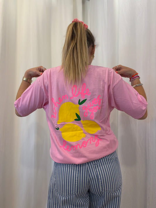 T-shirt LEMONS Rose baby