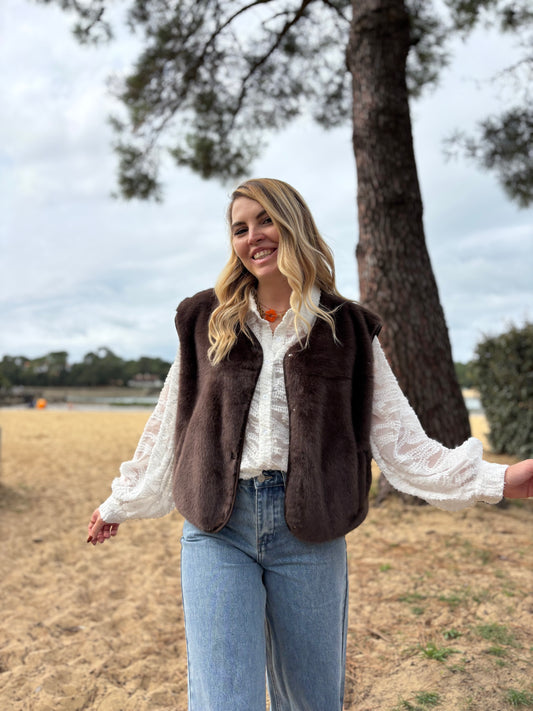 Veste sans manches MYO Café