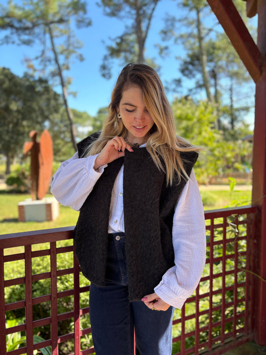 Veste sans manches LILI Noire