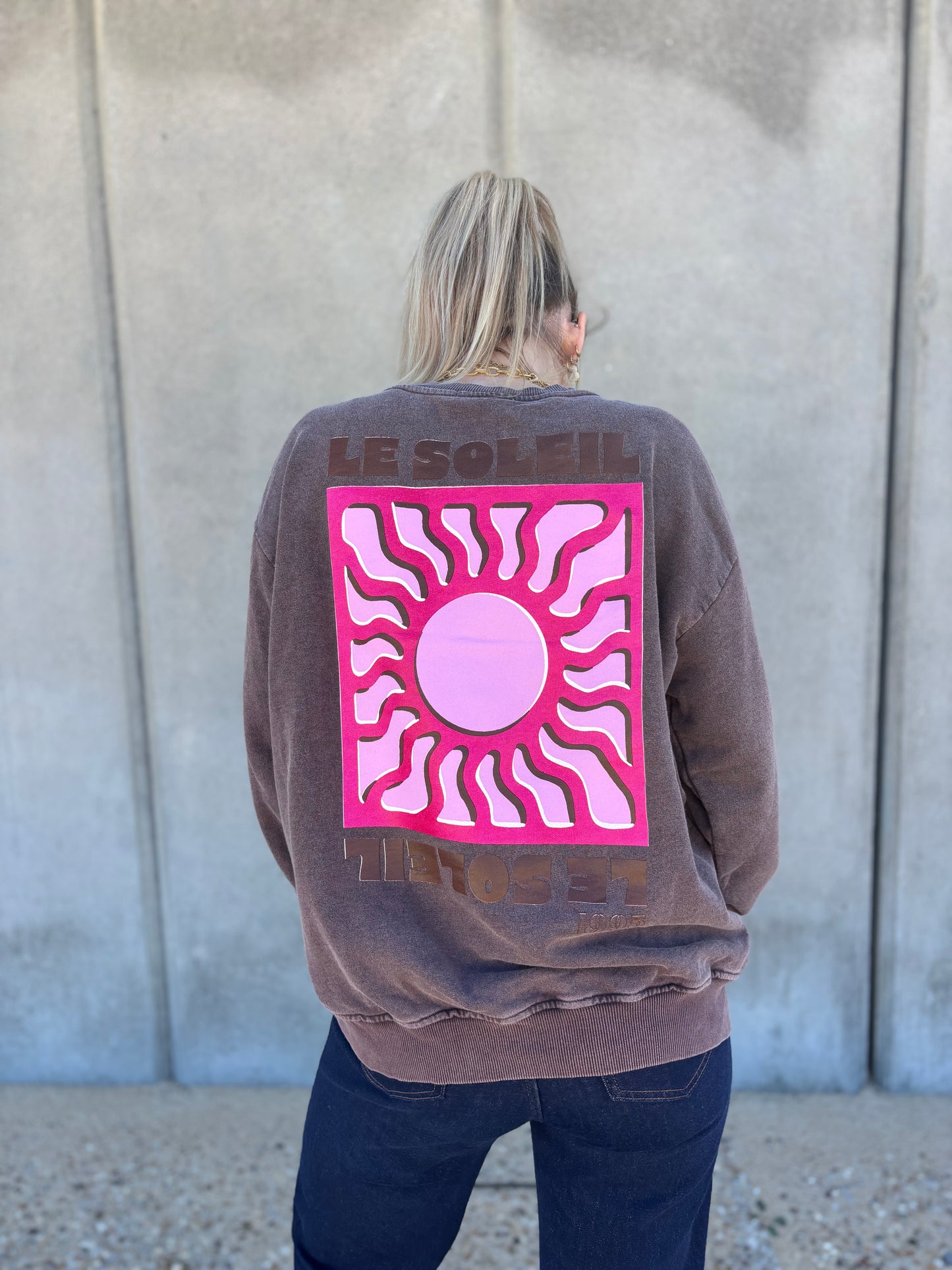 Sweat SOLEIL Marron (NEW)